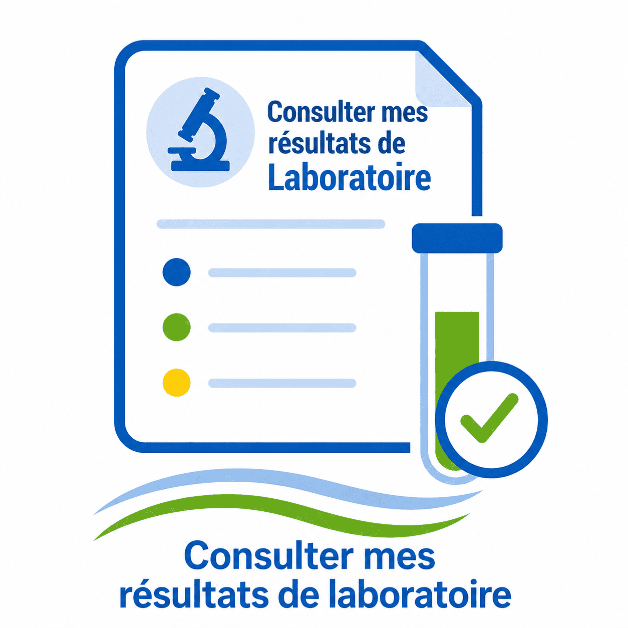 Consulter mes résultats de laboratoire